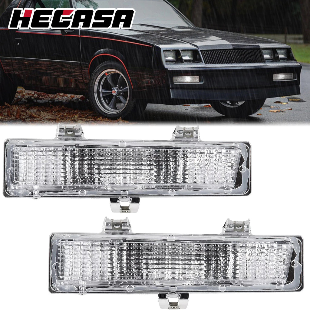Front Park and Turn Signal Light Set for Chevrolet Monte Carlo SS (1981–1988)