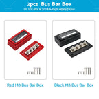 M8 300A DC12V-48V Power Distribution Box Terminal Block for
