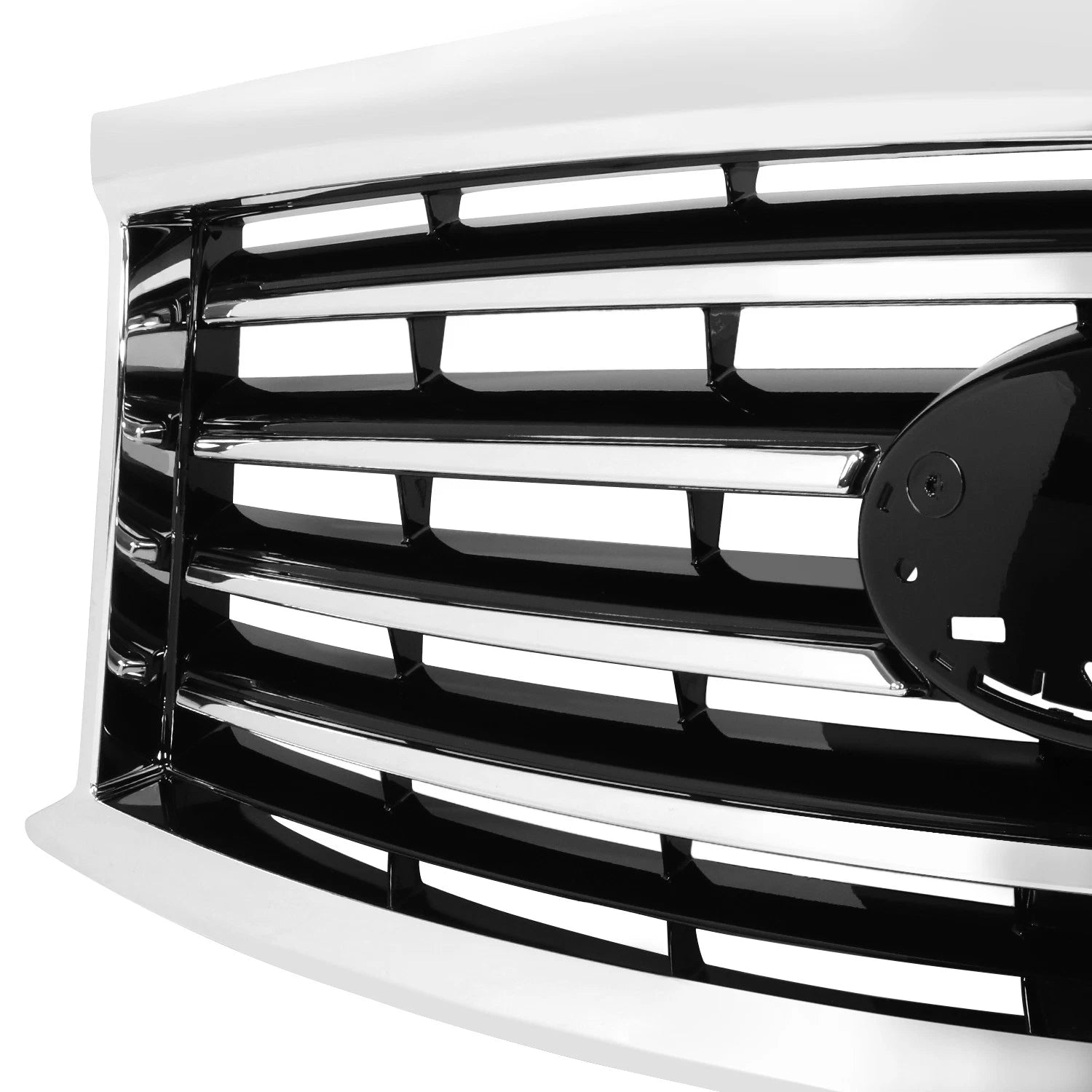Front Bumper Grille for Infiniti JX35 QX60 (2013–2015) - Horizontal Slats, Badge Slot