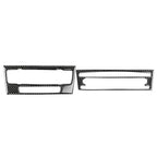 Carbon Fiber CD & AC Panel Cover Trim for BMW 3 Series E90 E92 E93 (2005-2012)