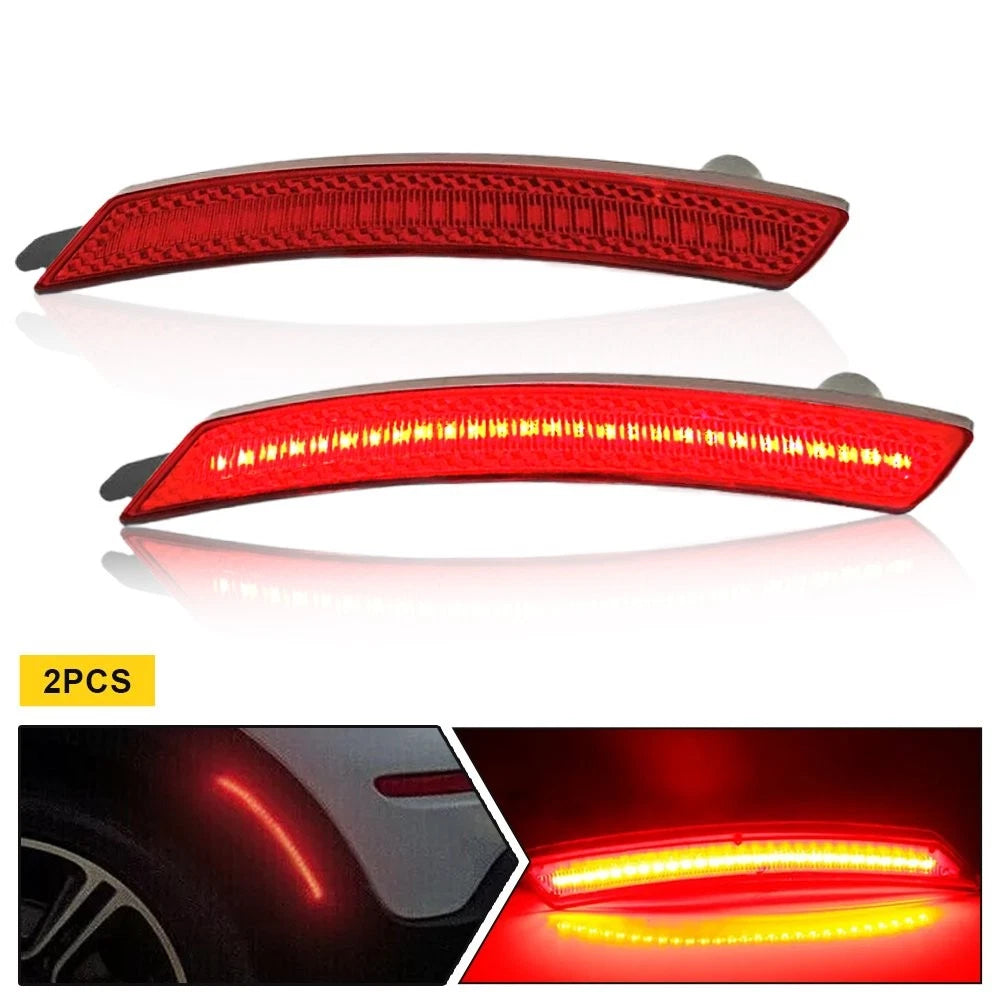 2PC Rear Side Marker LED Light for MINI Cooper R55 R56 R57 R58 R59 R60 R61 (2007–2016)