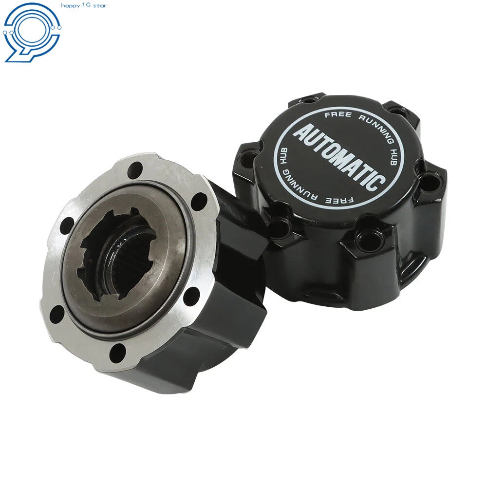 2 Free Running Wheel Hub Locks for Nissan Frontier X-Terra Navara (D22)