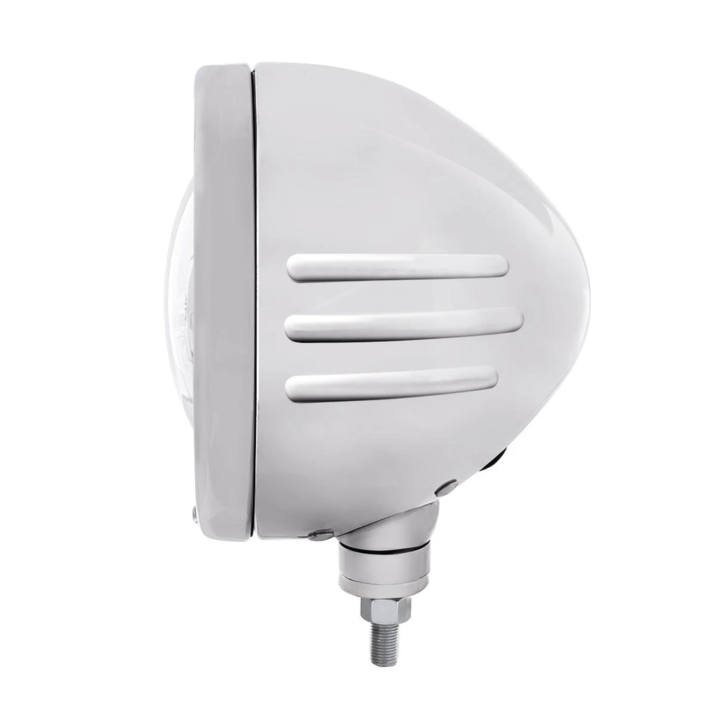 Headlight Housing 7 Inch LED for Stainless Bullet Embossed Stripe (2009–2013)