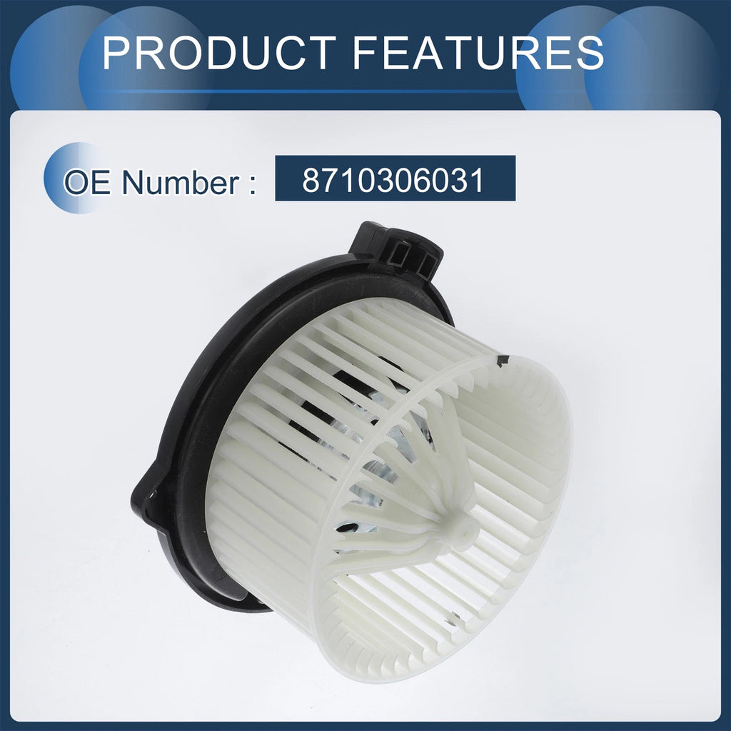 HVAC Blower Motor Assembly No. 8710306031 for Toyota Camry (2002–2006)