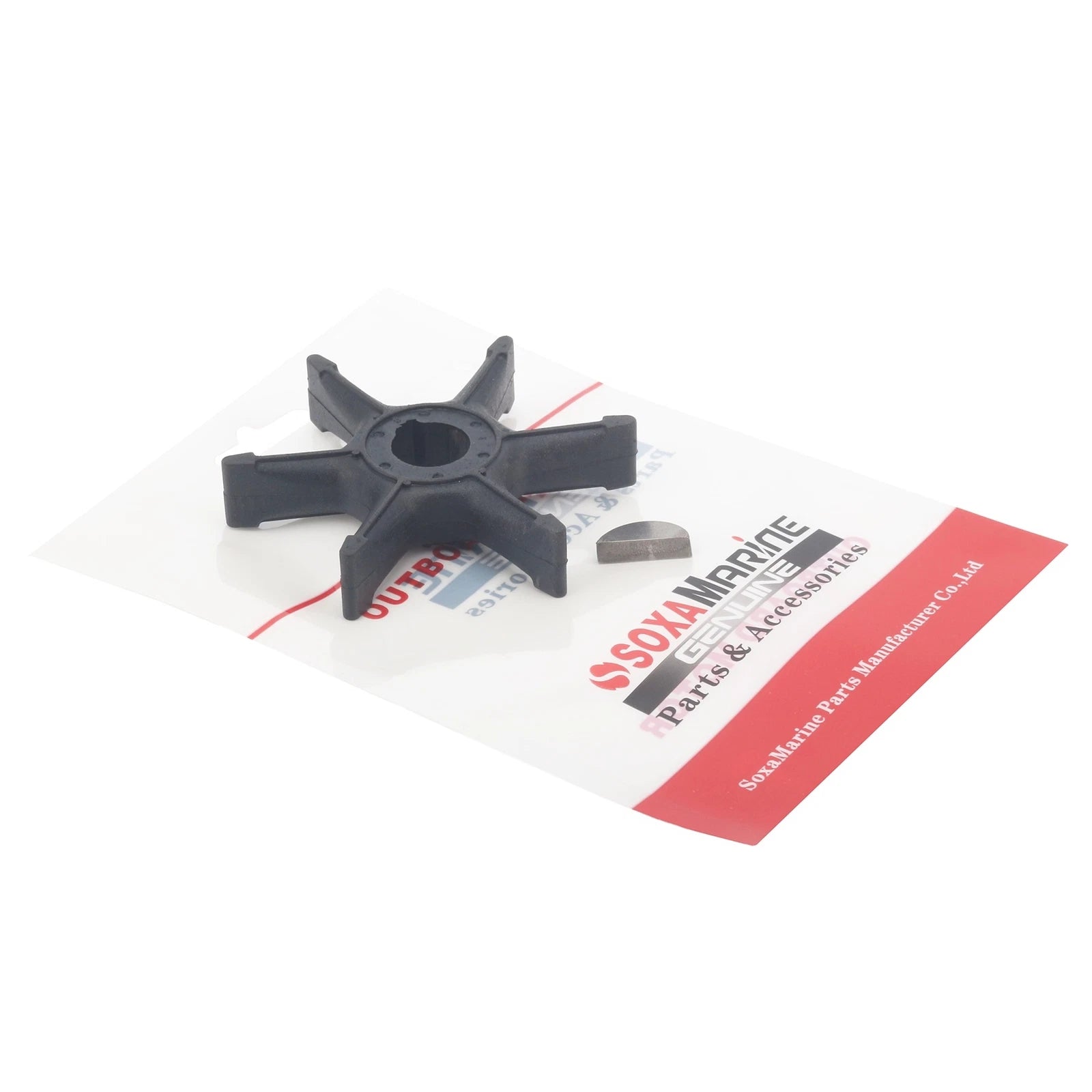 Water Pump Impeller & Key for Yamaha Outboard (6G0-44352)