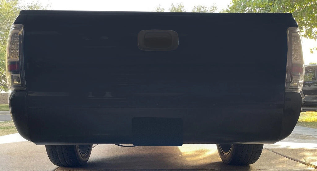 Steel Rear Bumper Roll Pan for Chevy Silverado 1500 (1999–2007)
