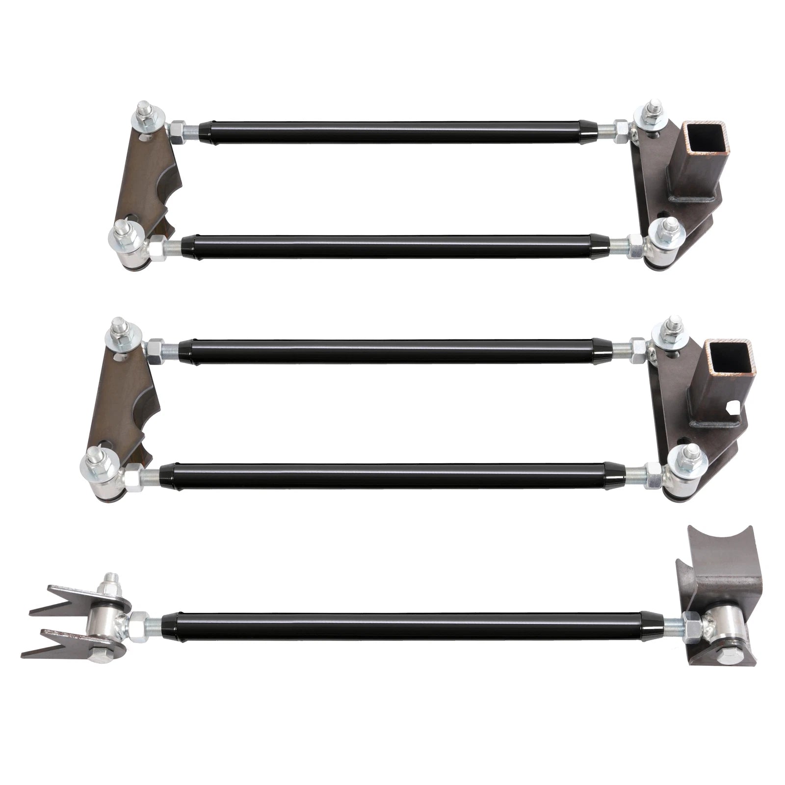 Screw-On Parallel 4 Link Suspension for Hot Rod Rat Classic Car & Truck (Universal)