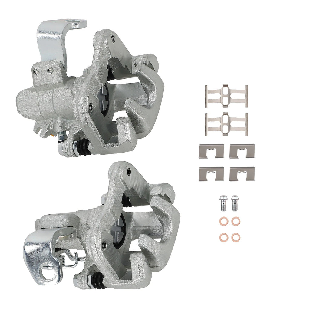 Rear Brake Caliper Pair for Honda Civic 2.0L (2006–2008) with Bracket
