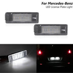 2X Rear License Plate LED Light for Mercedes Benz Sprinter W906 (2007–2018)