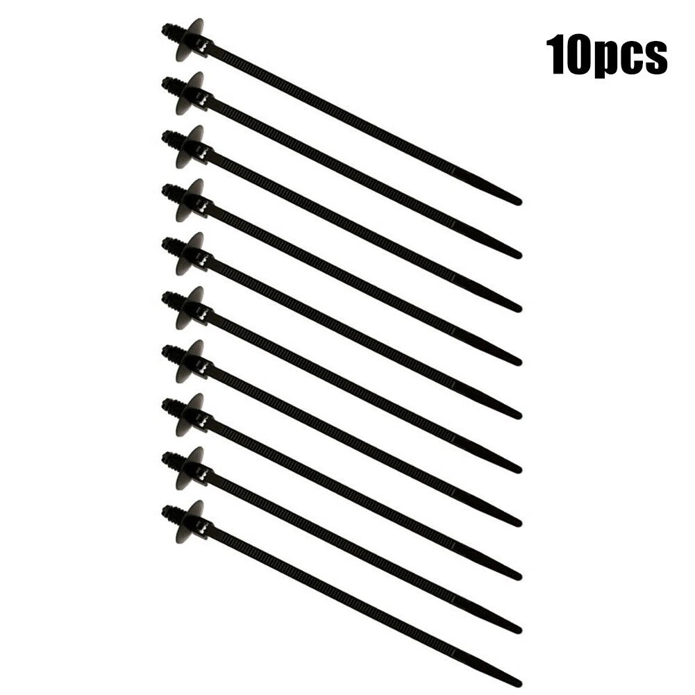 10X Fir Tree Push In Releasable Wiring Loom Cable Zip Tie for Universal
