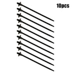10X Fir Tree Push In Releasable Wiring Loom Cable Zip Tie for Universal