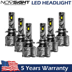 6X H11 LED Headlight Kit Bulbs for Chevrolet Impala Limited (2014–2016)