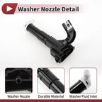 Front Passenger Side Headlight Washer Nozzle for Lexus LX570 (2008–2021) No. 8520760070