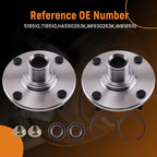 2X 4-Bolt Front Wheel Hub Kit for Ford Focus (2000–2011) WB18510