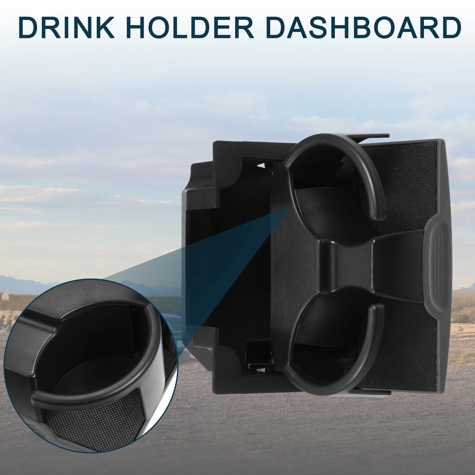Cup Holder for Nissan Frontier (2006–2021) No. 96965ZS00A, Gray