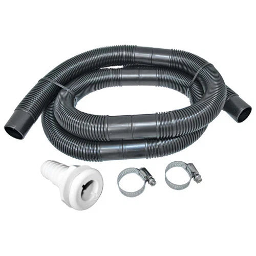 Bilge Pump Plumbing Kit for Marine (28mm 1 1/8" & 6 ft Hose)