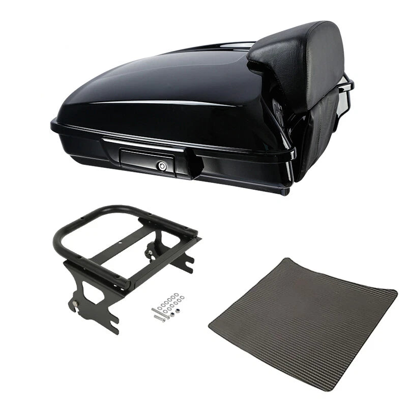 Trunk Pad & Mount Rack for Harley Touring Road King (1997–2008)
