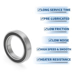 Deep Groove Ball Bearing 6805VV for Scooter Skateboard (P0 25x37x7mm)