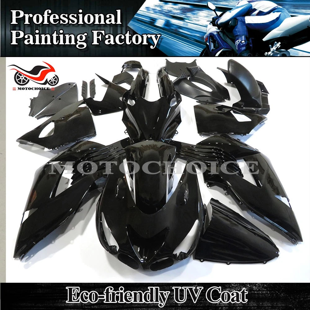 Fairing Kit for Kawasaki Ninja ZX14 ZX14R (2006–2011) Glossy Black ABS