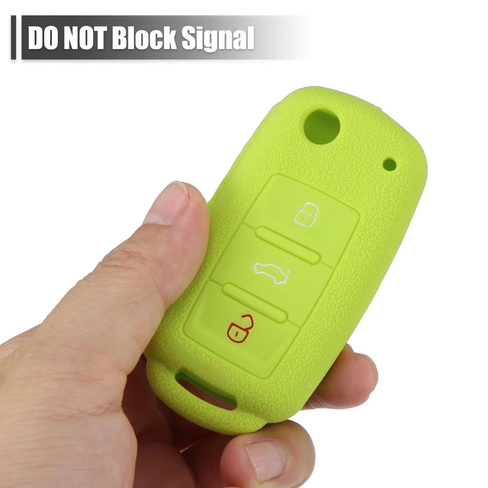 Silicone Key Fob Cover for Volkswagen Jetta GTI Passat Golf (1pcs) 723115551563