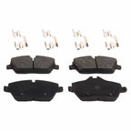 Set of 4 NAO Brake Pads for Mini Cooper (2007–2015)