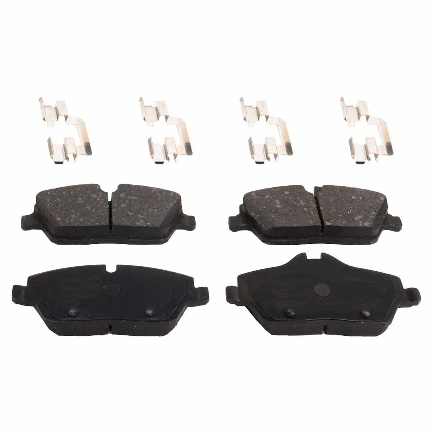 Set of 4 NAO Brake Pads for Mini Cooper (2007–2015)