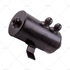 2X Oil Catch Can AN10 Port Breather Filter for Universal (0.75L) Black