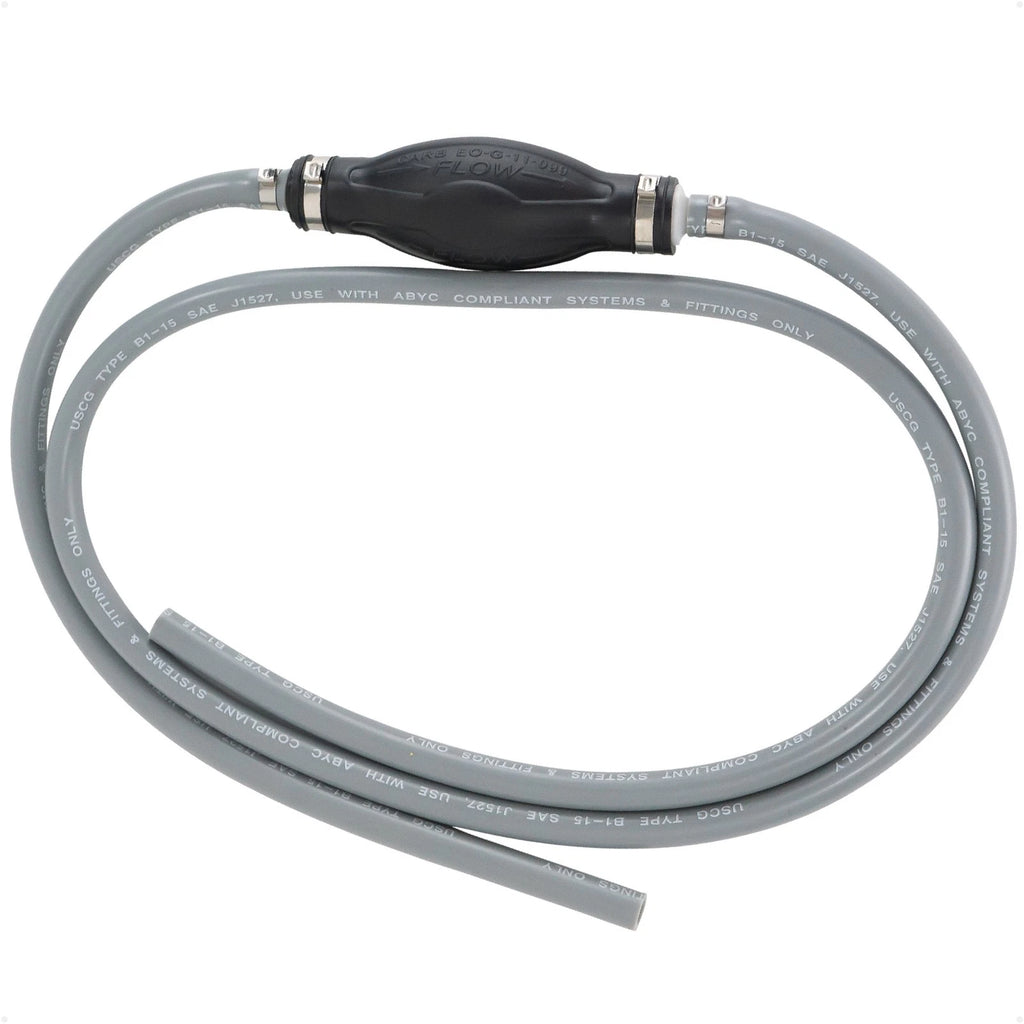 3/8" Marine Fuel Line with Primer Bulb for Universal Outboard Boat (EPA)