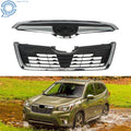 Front Upper Grille Assembly with Chrome Trim for Subaru Forester (2019–2021)
