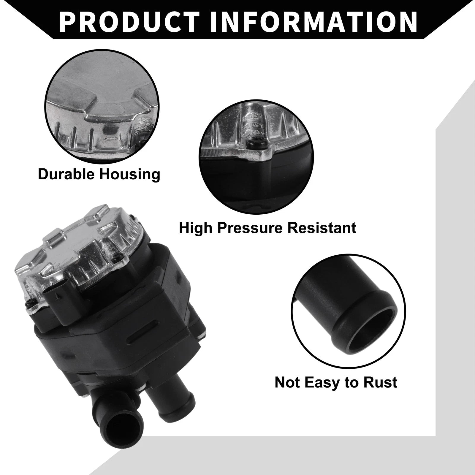 Auxiliary Cooling Water Pump for Audi A3 Sportback (2017–2018) No. 04L965567B