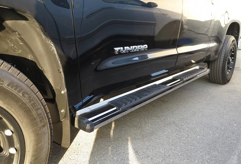 Chrome Running Boards for Toyota Tundra Double Cab (2007-2021)