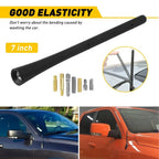 7-Inch Rubber Signal Antenna for Ford F150 F250 F350 Dodge Ram 1500 (2009–2019)