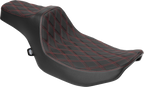 Set of 2 Drag Specialties Extended Reach Predator III Seats for Harley