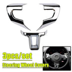 Car Steering Wheel Sticker Cover for Golf 6 MK6 MK5