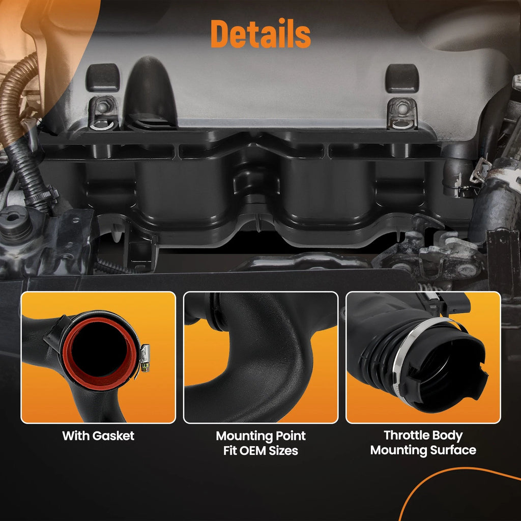 Engine Duct with Air Mass Sensor for Mercedes Benz GL350 R350 R320 (2006-2012)