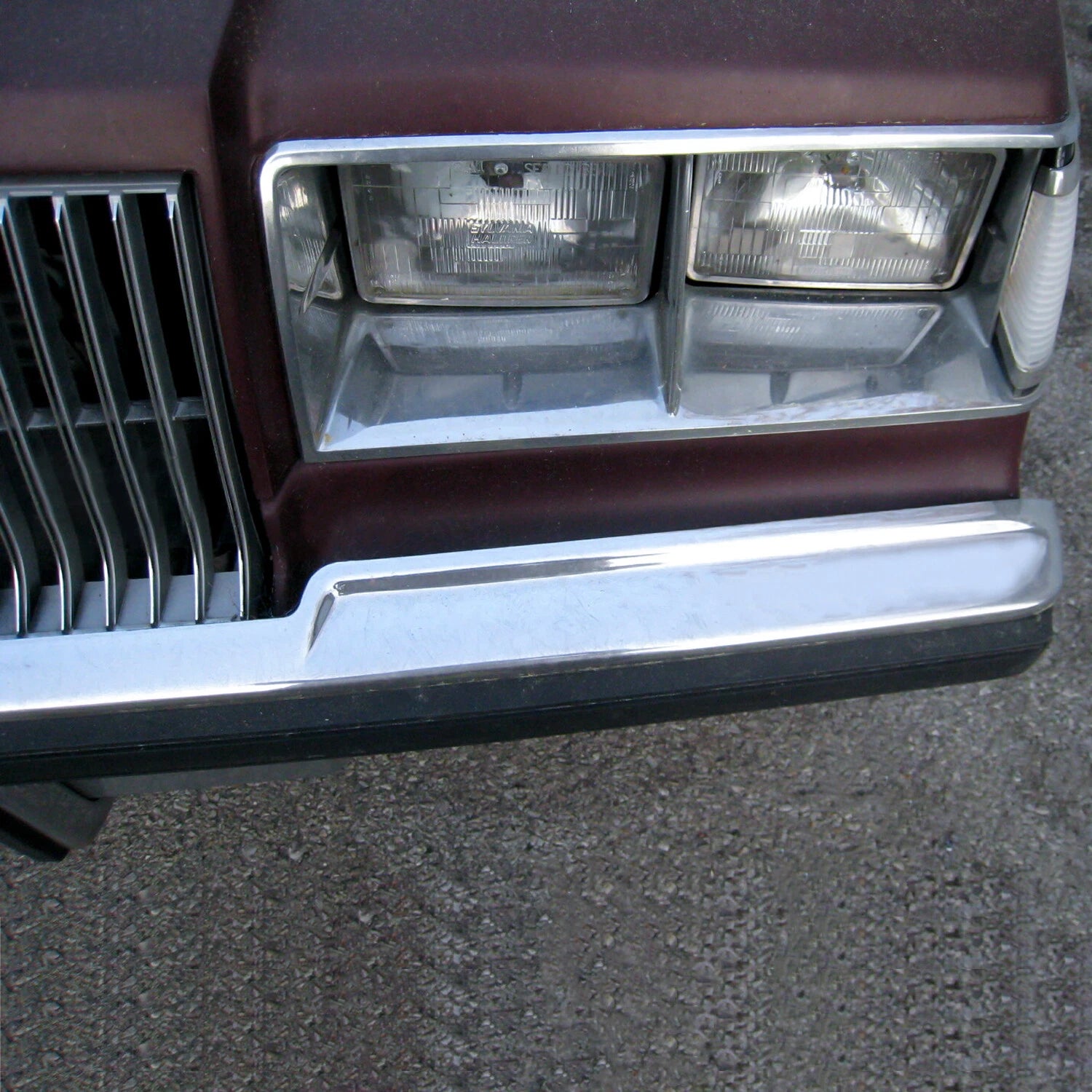Set of 4 Bumper Fillers for Buick Regal (1981–1987)