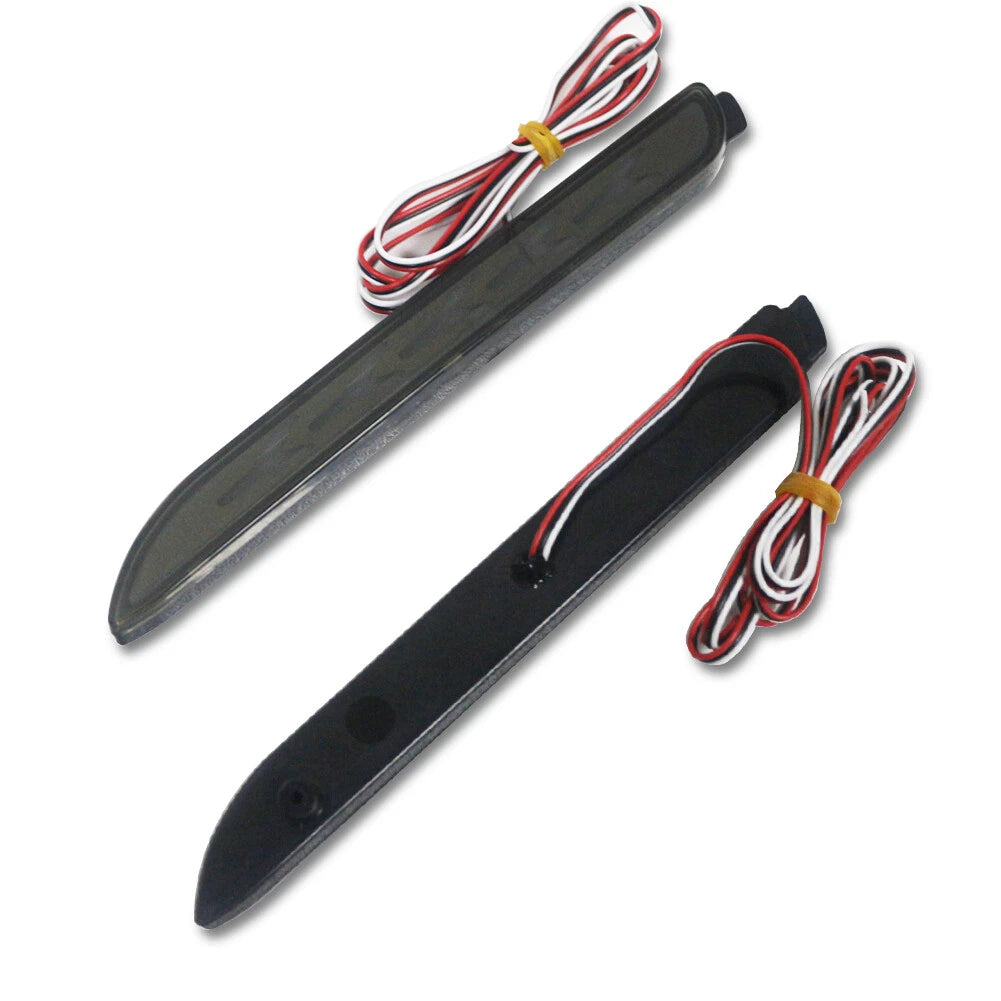 Smoked Lens LED Rear Bumper Reflector Tail Lights for Lexus Toyota (1999–2017)