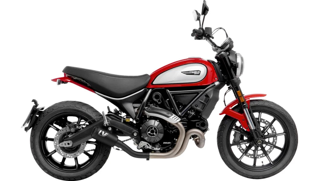 Leo Vince LV-10 Slip-On Muffler 15250FB for Ducati Scrambler (2015–2023)