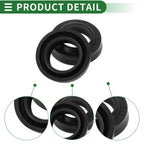 Set of 5 Oil Seal Ring NBR Rubber 14x22x4.5mm for Rotary Shaft