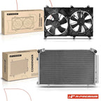 A/C Condenser and Cooling Fan Kit for Toyota Highlander (2004-2007)