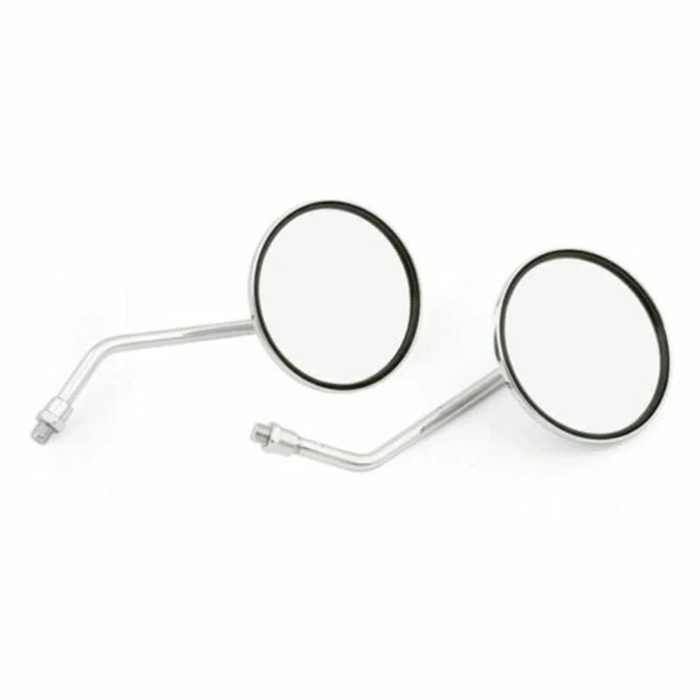 Rearview Round Mirrors / 10MM / for Suzuki GT 125/185/250/380/550/750