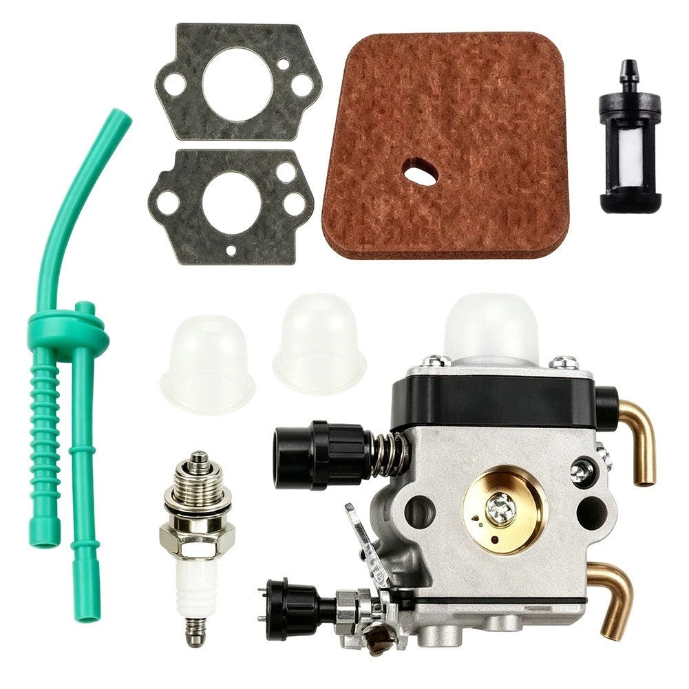 Fuel Filter and Carburetor Kit for FS45 FS38 FS55 FS46 (Compatible)