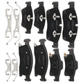 Set of 4 Brake Pads Kit F&R for Jeep Grand Cherokee (2011–2018) P-1455/P-1498