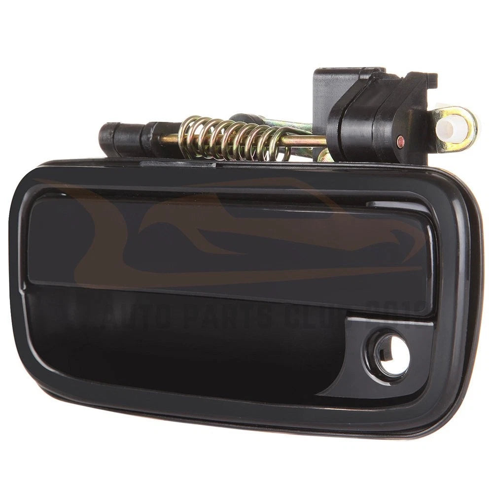 Set of 2 Black Exterior Door Handles for Toyota Tacoma (1995–2004)