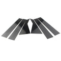 6 x Gloss Black Pillar Post Trim for Kia Forte (2019-2024)