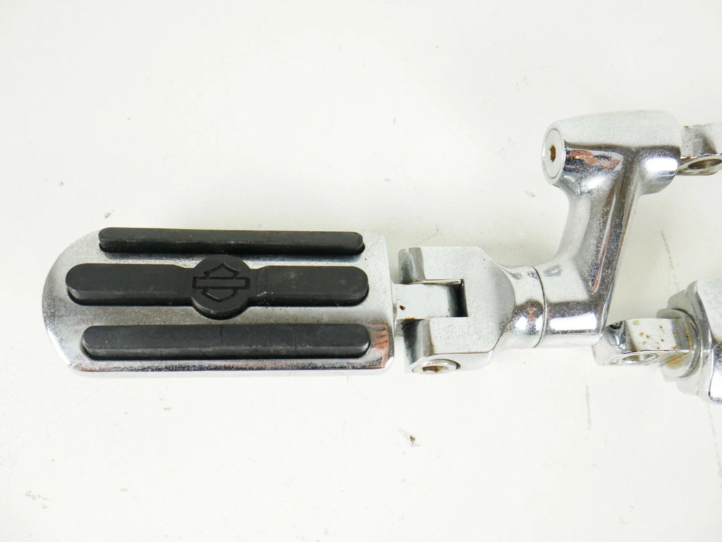 Chrome Crash Bar Highway Passenger Pegs for Harley Davidson (1988–2021)