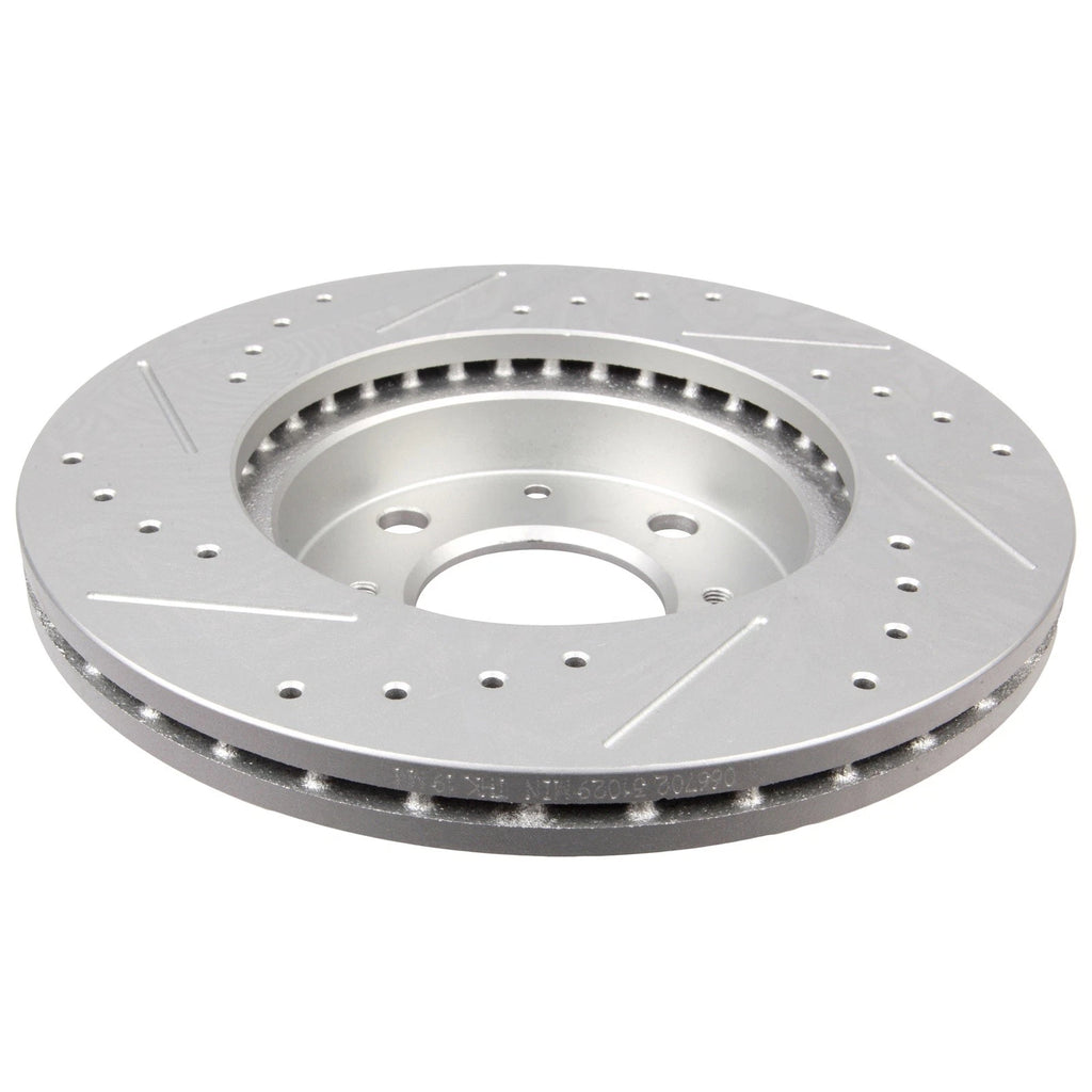 Drilled Slotted Brake Rotors for Honda Civic Del Sol (1993–1997)