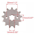 17mm 13T Front Sprocket Cog for Pit Trail Dirt Bike ATV Quad (420 Chain)