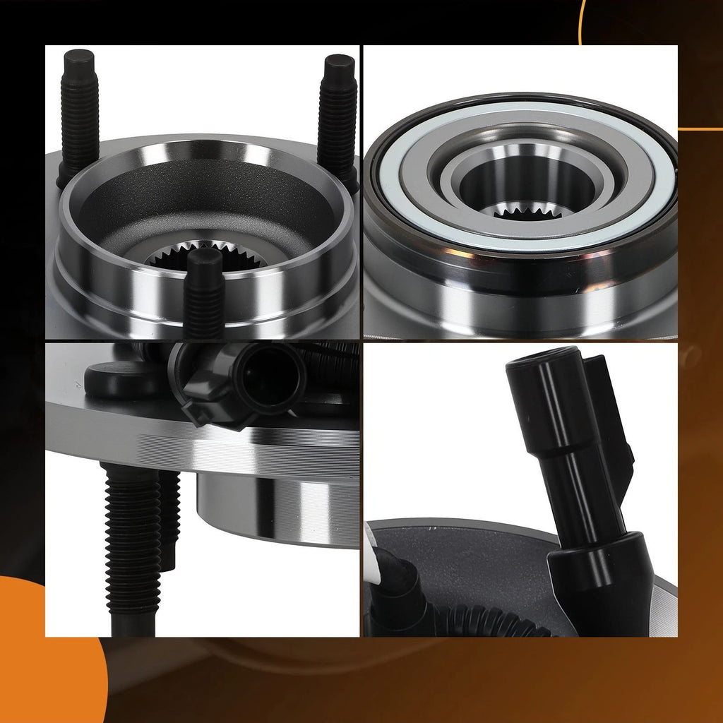 Front Wheel Hub & Bearing for Ford F-150 4WD (1997–2000) 515010
