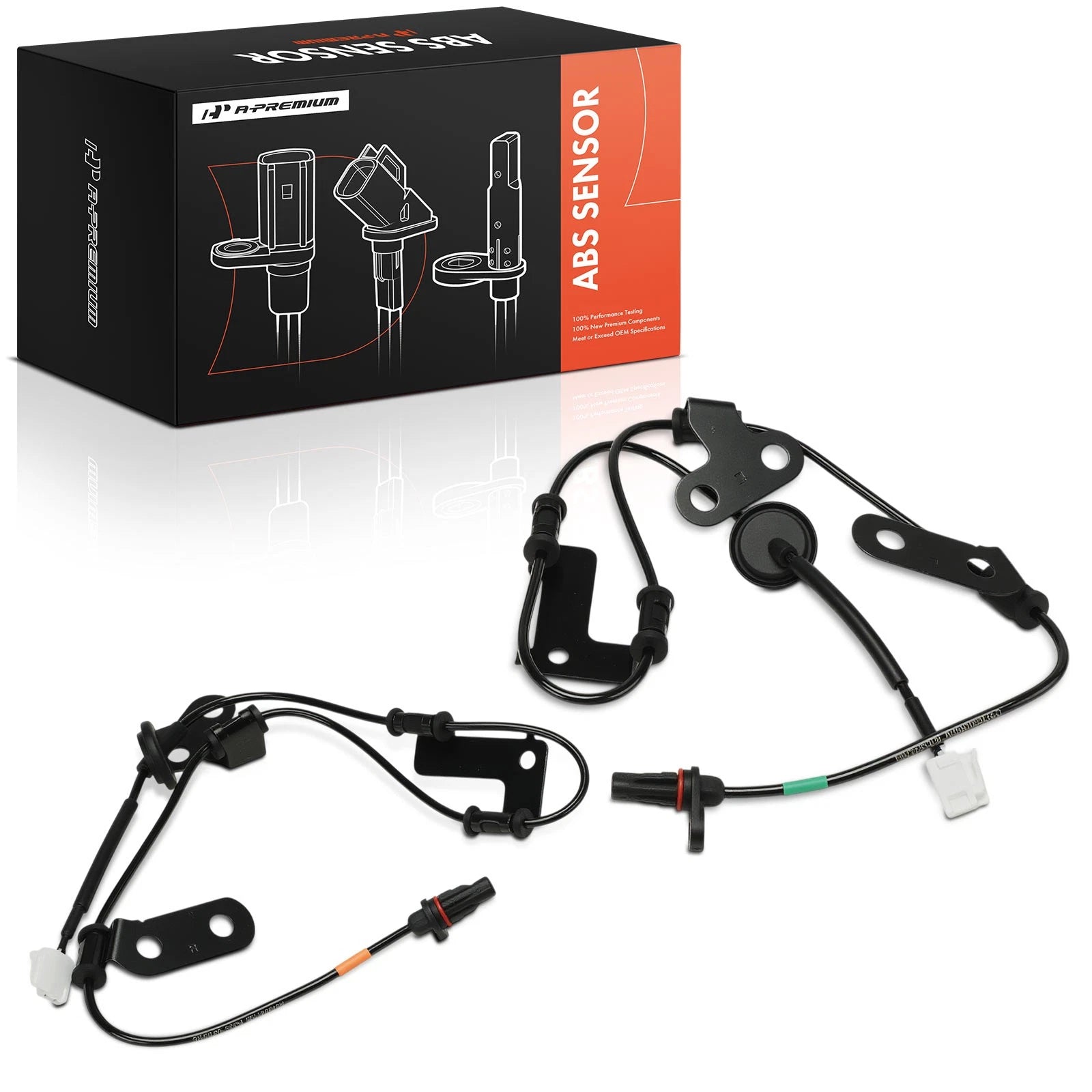 2X Rear ABS Wheel Speed Sensor for Hyundai Azera (2012) Kia Cadenza (2014–2016)